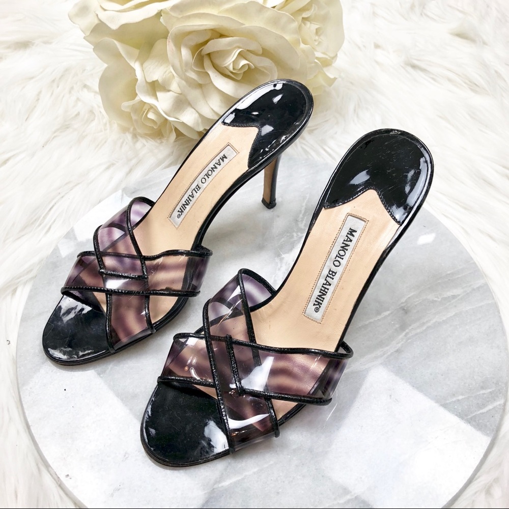 Manolo Blahnik Black Heels